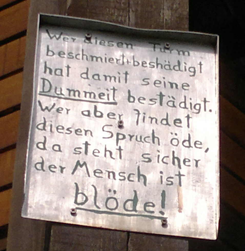 Die Frage ist, wer hier seine Dumm(h)eit bestätigt. Schade.