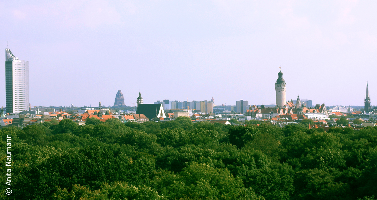 Skyline von Leipzig